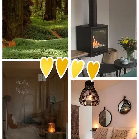Chalé Wellness Teva With Hot -tub & Private Sauna Otterlo